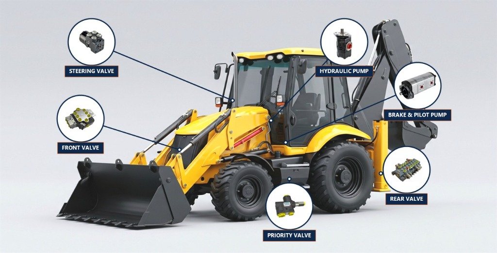 OEM Baumaschinen- & Traktor-Ersatzteile